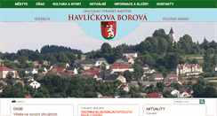 Desktop Screenshot of havlickovaborova.cz